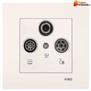 Viko Karre/Meridian Krem Uydu Sat Sonlu Mekanizma (Çerçeve Hariç) 90967241